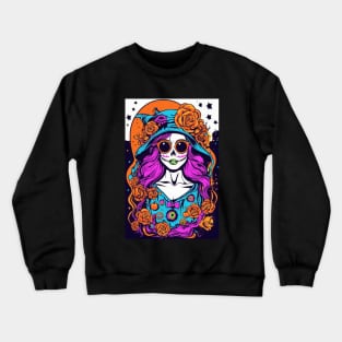 Halloween Girl 31 October Crewneck Sweatshirt